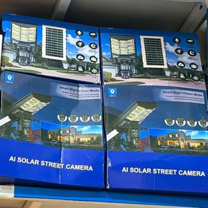Caméra de Surveillance Solaire AI