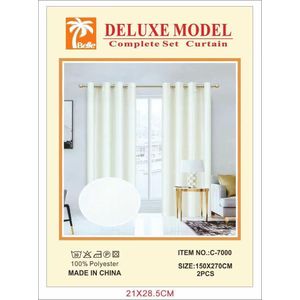 Belle Rideaux deluxe model-ensemble de rideaux élégants 2pièces pour salon et chambre