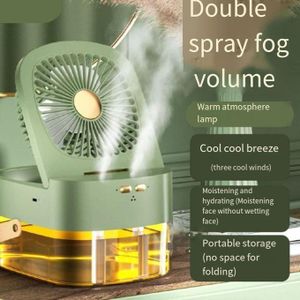 chic Ventilateur brumisateur d'eau électrique pour bureau, maison et voyage