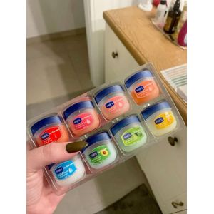 Vaseline  Ensemble de 8 Baume à Lèvres Hydratant 
