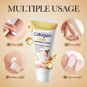 SADOER Crème Dépilatoire Douce & Peau Lisse