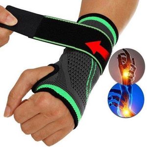 Protège-Poignet de Compression Sportif – Orthèse de Maintien Réglable – Soulagement Douleurs Articulaires, Entorses et Tendinites – Idéal Fitness et Musculation