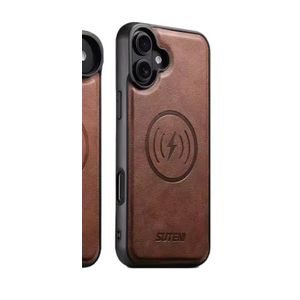 Coque iphone 17 marron suteni zz