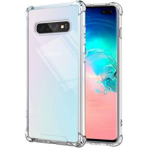 Coque Arrière Transparente Compatible Samsung Galaxy S10 Plus avec Antichoc - Transparent