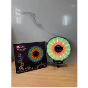 Anneau Lumineux RGB MJ-261 – L’Éclairage Créatif pour Vos Lives & Vidéos
