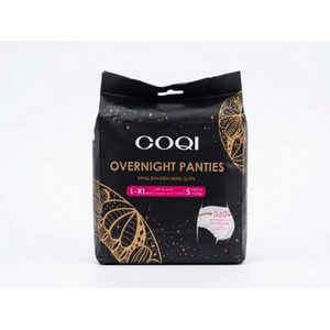 Couche Menstruelle Jetable Premium  COQI Norme GB 15979 Ultra Confortable Protection 8H Pack disponible 