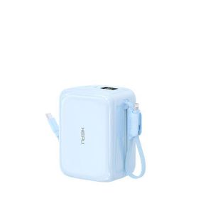 Batterie Externe Haute Performance Hepu HP-A22 – 20 000 mAh avec Câbles Intégrés et Charge Rapide 22.5W