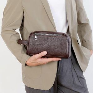 Sac à Main Cadeau décontracté pour père Mari Petit ami Sac à Main à glissière Pochette pour Hommes