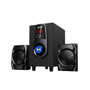 Alitop Chaîne Woofer Woofer 2.1 Bluetooth - 2402 - Puissance 45W - USB / SD / Radio FM - Noir