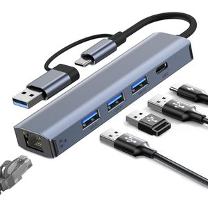 USB multiport adaptateur 5-en-1 