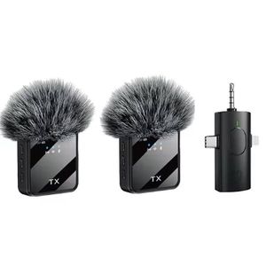 Micro Cravate Double F11-2 Sans Fil, Réduction De Bruits- Original