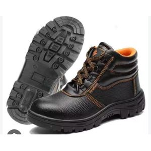 Chaussures de sécurité professionnelles antidérapantes – Noir