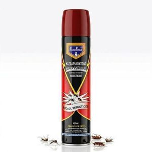 KuaKua Insecticide Super Powerful 450ml - Spray Anti-Moustiques Et Cafards Choc, Efficacité Durable