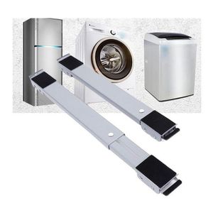 Socle pour machine à laver, réfrigérateur, sèche-linge avec roulettes - Support Machine à Laver, réfrigérateurs, meubles - mobile réglable