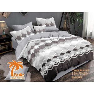 QUALITE SUPERIEUR Lot De 2 Draps + 2 Taies – Design Élégant et Confort Assuré Pour DEUX Places TE