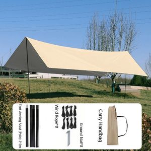 Generic Toile De Tente De Camping 4 Places Multicouleurs 208x208x145 Cm  Avec Son Sac - Prix pas cher