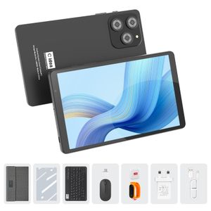 C Idea Dernière tablette Android 16, 8.7 pouces avec carte SIM, processeur Qualcomm 8+512GB, clavier, souris, écouteurs