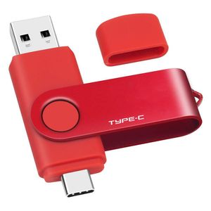 Clé USB 2 To - 2 en 1 USB 3.0 Type-C haute vitesse, mémoire portable 2000 Go