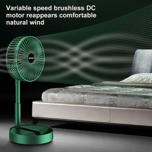 Ventilateur portable pliable et rétractable, ventilateur de bureau USB rechargeable