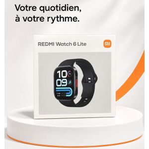 Xiaomi REDMI Watch 6 Lite – Montre Connectée Sport & Santé – Écran HD Tactile – Noir