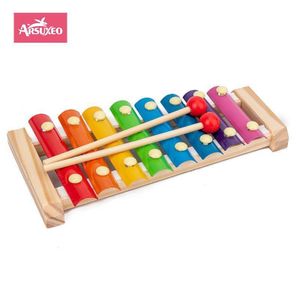Arsuxeo Jouets en bois Montessori, instruments de musique sensoriels, jouet éducatif pour tout-petits