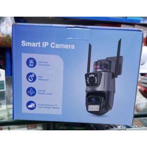Gn 360 full Caméra De Surveillance sans fil a Double Objectif 8MP 4K Wifi avec Angle mort a 360