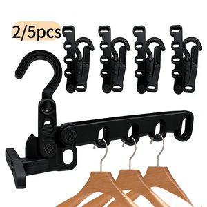 Yiliker Cintre Pliable Multifonction pour Séchage des Vêtements – Portable, Gain de Place, Idéal pour Voyage, Camping, Appartement et Maison, Lot de 2 ou 5 Pièces
