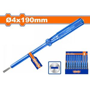 WADFOW WTP1903 - Lot de 3 Testeurs de tension alternative avec crayon lumineux 4 x 190 mm (100-500 V CA) BN