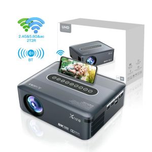 Puissant Vidéo Projecteur Android 8K Full HD avec Sac 