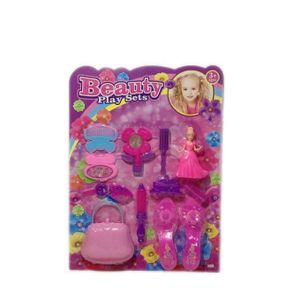 AURA Ensemble D'Accessoire De Beauté Avec Une Poupée Princesse