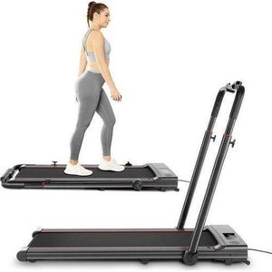 Tapis De Course Électrique Pliable 2 En 1 Avec Télécommande