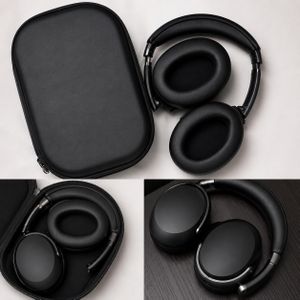 Casque Bluetooth écouteur avec sac de protection / noir