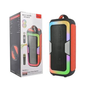 Haut-Parleur Portable Multimédia LED – Batterie 5000 mAh