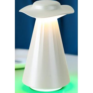 Lampe de Table LED avec Capteur de Mouvement - 3 Couleurs + RGB, Rechargeable USB-C avec Batterie 18650, Veilleuse Portable pour Chambre et Camping