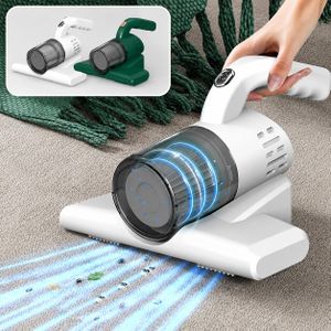 Aspirateur de lit Genérico, aspirateur de matelas manuel, aspiration puissante de 8 kPa, convient pour la literie, les canapés et autres surfaces textiles 