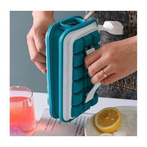 Bac à Glaçons En Silicone 18 Grilles Réutilisable Accessoires De Bar De Cuisine, Gadgets