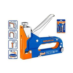 WADFOW Agrafeuse Manuelle 3 En 1 - Agrafes En U - Ongles Brad NB