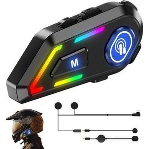 Casque De Moto Casque Bluetooth étanche Avec Appels Mains Libres