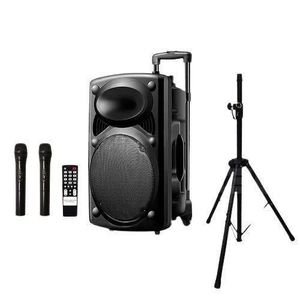 Bon Enceinte Bluetooth originale BAFFLE + 2 microphones + support