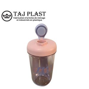 tajplast GOURDE SPECIALE SANS PAILLE - CHIC  590 ML - COUV ROSE