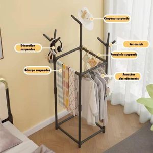 porte-vêtements vertical multifonction - L’Équilibre Parfait entre Design et Fonctionnalité HG