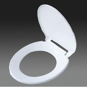 Housse de siège de toilette abattant WC - Blanc