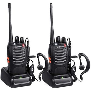 Boafeng Bf-888s Station De Radio Talkie-walkie UHF 400-470MHz 16CH 888s Avec Antenne 13 Cm - 2pcs