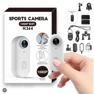  Caméra d'Action Magnétique de Poche et Enregistreur Vidéo H.264