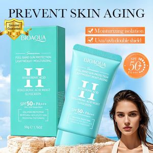 BIOAQUA Acide hyaluronique Crème solaire humide SPF50+ PA+++