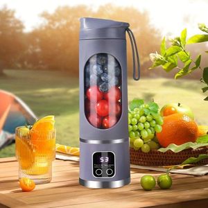Gn Centrifugeuse Mini 450 ml, Mixeur Portable, Extracteur de Jus, Fabricant de Smoothies