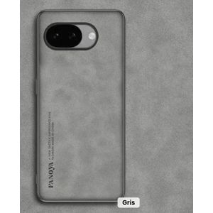 Coque PREMIUM POUR GOOGLE 10A ( Couleur Gris ) -  ÉLÉGANTE, LÉGÈRE ET ULTRA FINE AVEC FINITION DOS EN SIMILI-CUIR ANTI-DÉRAPANTE 