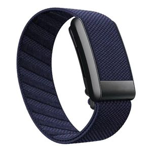 Bracelet en nylon compatible Whoop 5.0 - Bleu