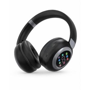 Casque Bluetooth sans fil – Casque audio rechargeable avec micro intégré