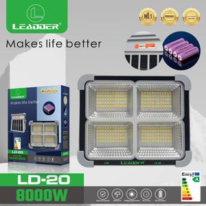 Leadder Lampadaire solaire LD-20 8000W